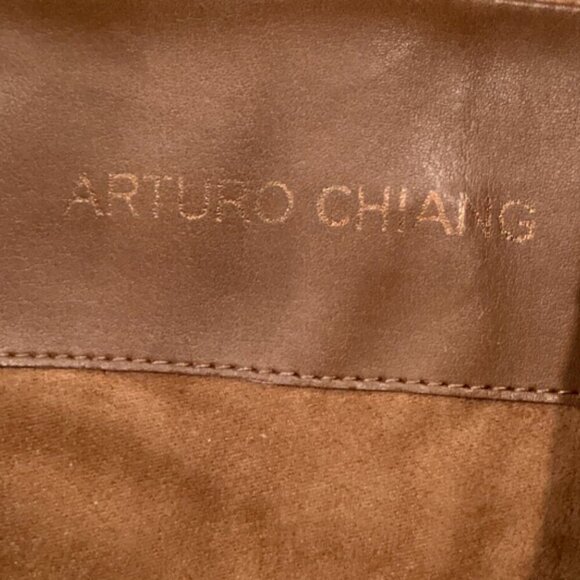 EUC Arturo Chiang Earlene Tall Brown Riding Boots Sz 6.5M #170L - Picture 9 of 10